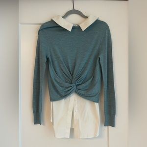 Veronica Beard Combination Sweater